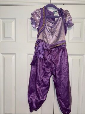 Nickelodeon Shimmer and Shine Girls Costume Jumpsuit Purple 3T-4T Outfit